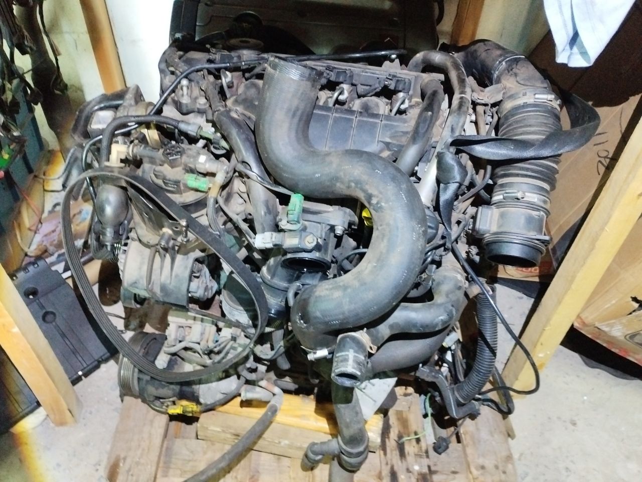 двигатель Peugeot 307 1 поколение 2003, 2.0 л., RHR (DW10BTED4), дизель, PSARHR - фото №1