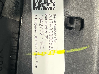 накладка на торпедо (консоль) Tesla Model X 1 поколение 2017, электро, белый, 1042772-11-C