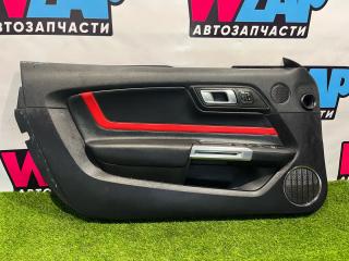 обшивка двери передняя левая Ford Mustang 6 поколение S550 [рестайлинг] 2019, 2.3 л., бензин, АКПП, кабриолет, задний привод, JR3B-6323943-DF3JR4