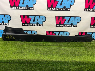 накладка на порог Ford Mustang 6 поколение S550 [рестайлинг] 2019, 2.3 л., бензин, АКПП, черный, купе, задний привод, FR3B-6310154-A