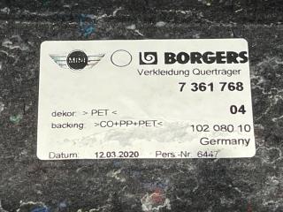 обшивка багажника Mini Cabrio 3 поколение [рестайлинг] 2021, 1.5 л., бензин, АКПП, красный, кабриолет, передний привод, 7361768