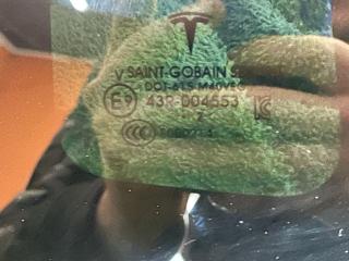 стекло двери задней правой Tesla Model X 1 поколение [рестайлинг] 2023, электро