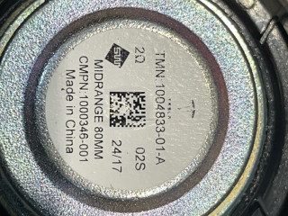 динамик Tesla Model X 1 поколение 2017, электро, белый, 1004833-01-A