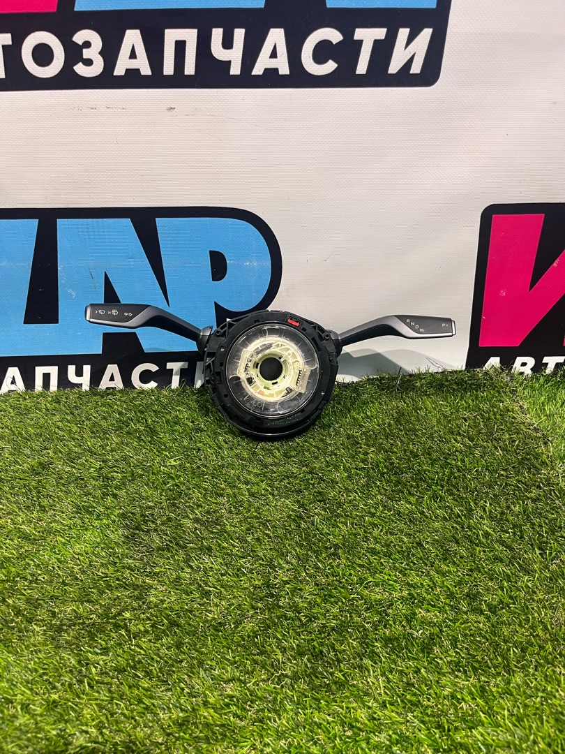 переключатель подрулевой (стрекоза) Tesla Model Y 1 поколение 2022, электро, белый, 1097662-00-O - фото №1