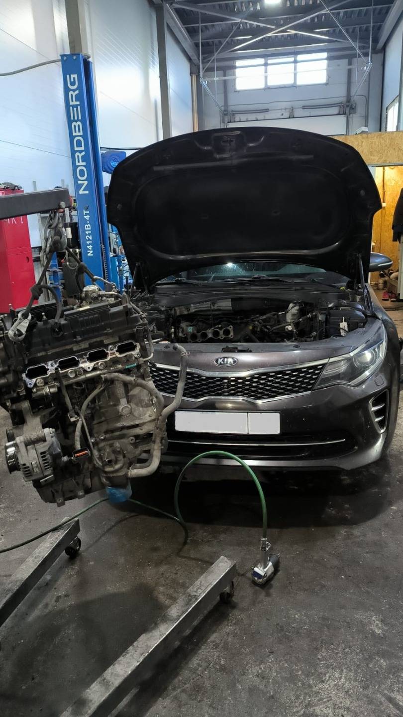 двигатель Kia Optima 4