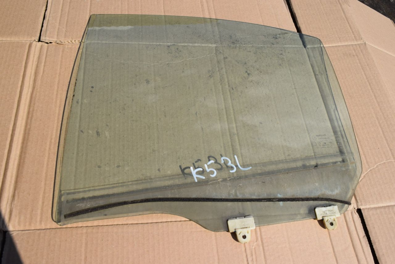 стекло двери задней левой Nissan Almera Classic B10 2006, 1.6 л., i, QG16DE, бензин, МКПП, седан, передний привод, 8230195F0A - фото №1