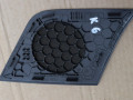 Накладка (сетка) динамика Audi Q5 8R [рестайлинг] 2013, 2.0 л., TFSI, CNCD, бензин, АКПП, полный подключаемый привод, 8R0857228B - фото №2