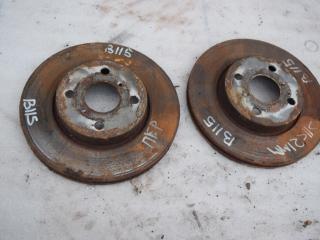 диск тормозной передний Toyota Yaris XP9 2008, 1.4 л., D-4D, 1ND-TV, дизель, МКПП, хетчбэк 5 дв., передний привод, 435120D060