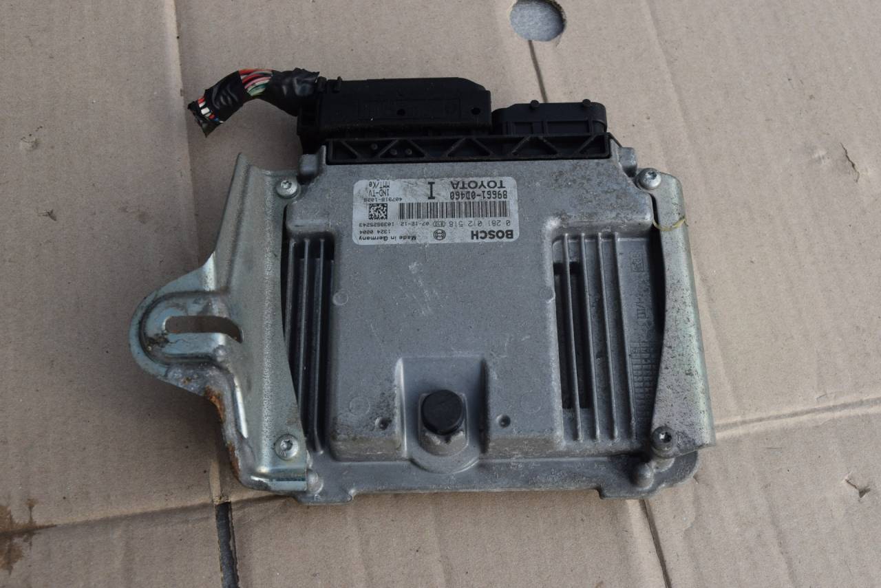 блок управления двигателем Toyota Yaris XP9 2008, D-4D, робот, передний привод, 0281012518, 896610D460, 4079181028 - фото №1