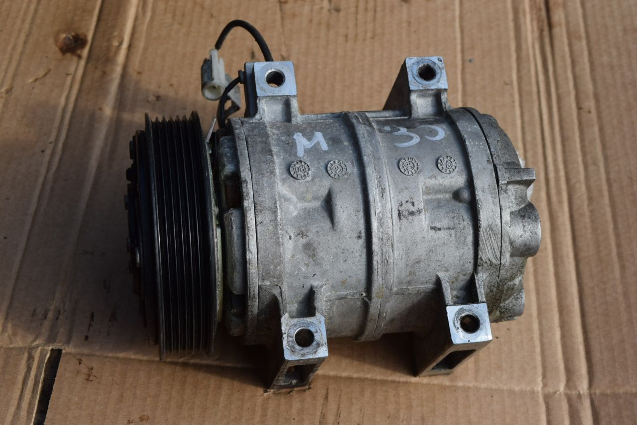 компрессор кондиционера Volvo XC70 1 поколение 1999, 2.4 л., Ti, B 5244 T, бензин, АКПП, универсал, полный подключаемый привод - фото №1