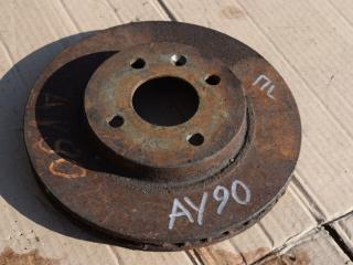 диск тормозной передний Daewoo Nubira J150/J190 [рестайлинг] 2001, 1.6 л., бензин, АКПП, универсал