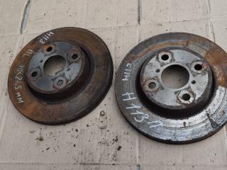 диск тормозной передний Toyota Yaris XP9 2008, D-4D, робот, передний привод, 435120D060