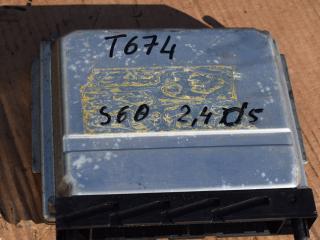 блок управления двигателем Volvo S60 1 поколение 2002, 2.4 л., D5, D 5244 T, дизель, АКПП, седан, передний привод, 08677708A, 0281010319