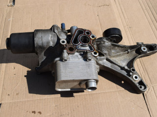 корпус масляного фильтра Audi Q5 8R [рестайлинг] 2013, 2.0 л., TFSI, CNCD, бензин, АКПП, полный подключаемый привод, 06L903143A, 06L117021C