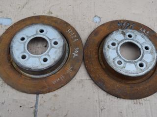 диск тормозной задний Volvo C30 1 поколение 2007, 2.5 л., Ti, бензин, МКПП, серый, хетчбэк 3 дв., передний привод, 30769113