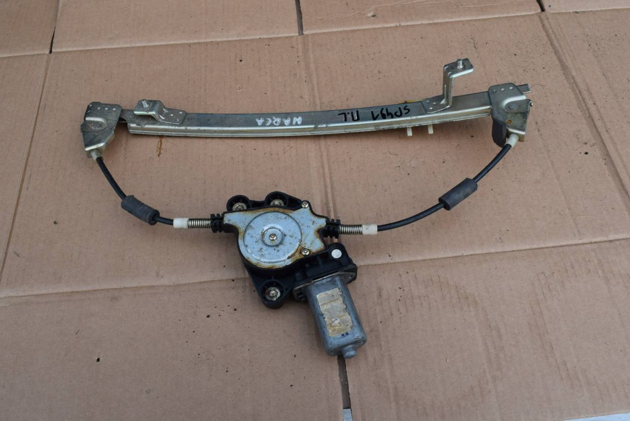 стеклоподъемник электрический передний левый Fiat Bravo 1 поколение 1999, 1.8 л., бензин, МКПП - фото №1