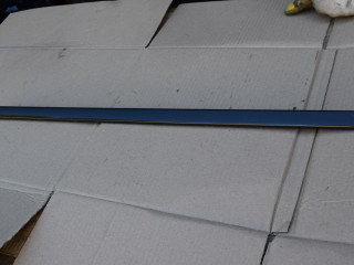 молдинг двери задней левой BMW 5 серия E39 [рестайлинг] 2003, 2.5 л., M57 D25 (256D2), дизель, АКПП, универсал, 51428172035