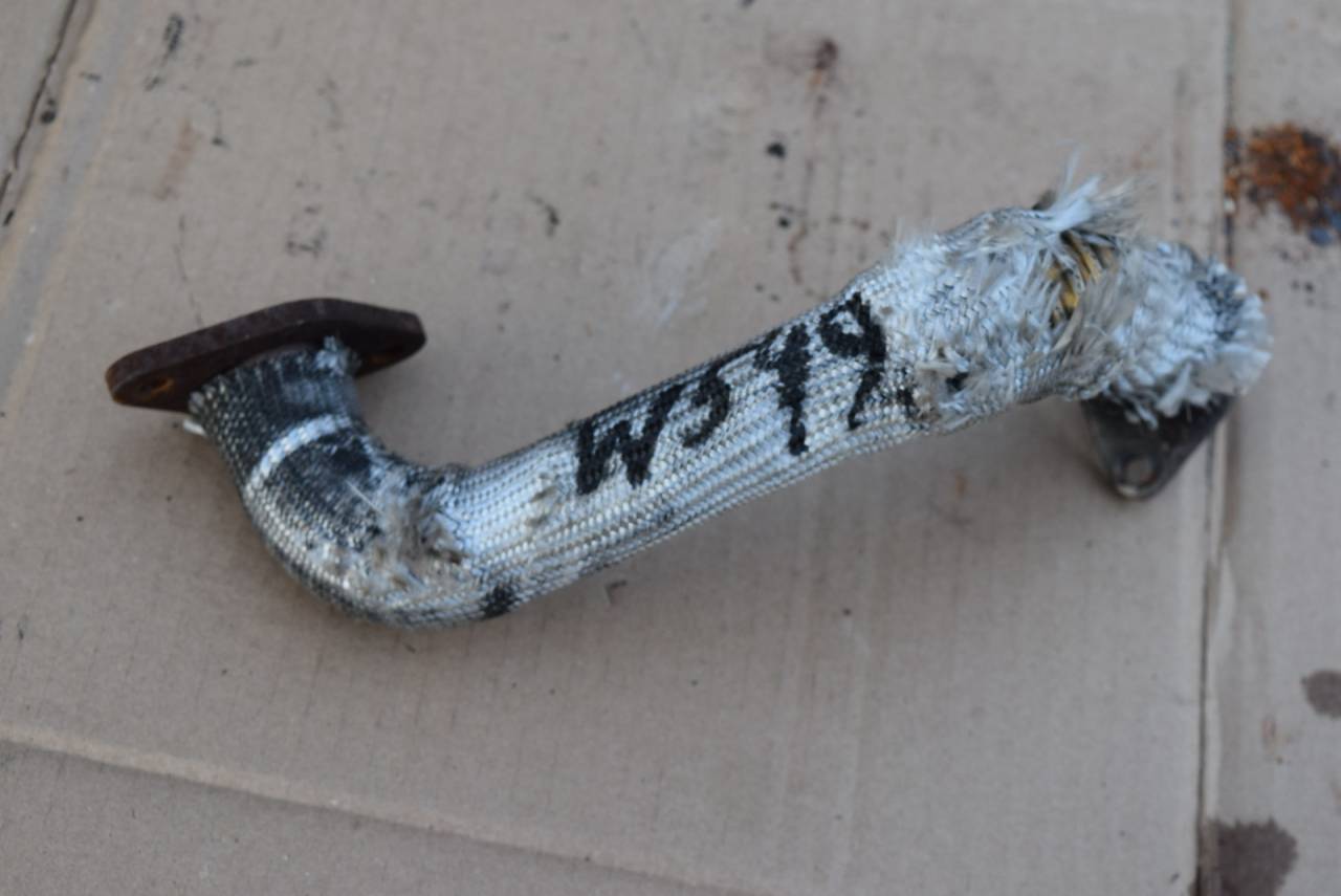 трубка системы рециркуляции EGR Rover 400 Series 1 поколение 1997, 2.0 л., Di, 20T2N, дизель, МКПП, ERR6515 - фото №1