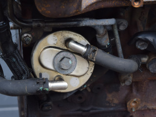 радиатор масляный Toyota Corolla Verso 1 поколение 2002, 2.0 л., 1CD-FTV, дизель, МКПП