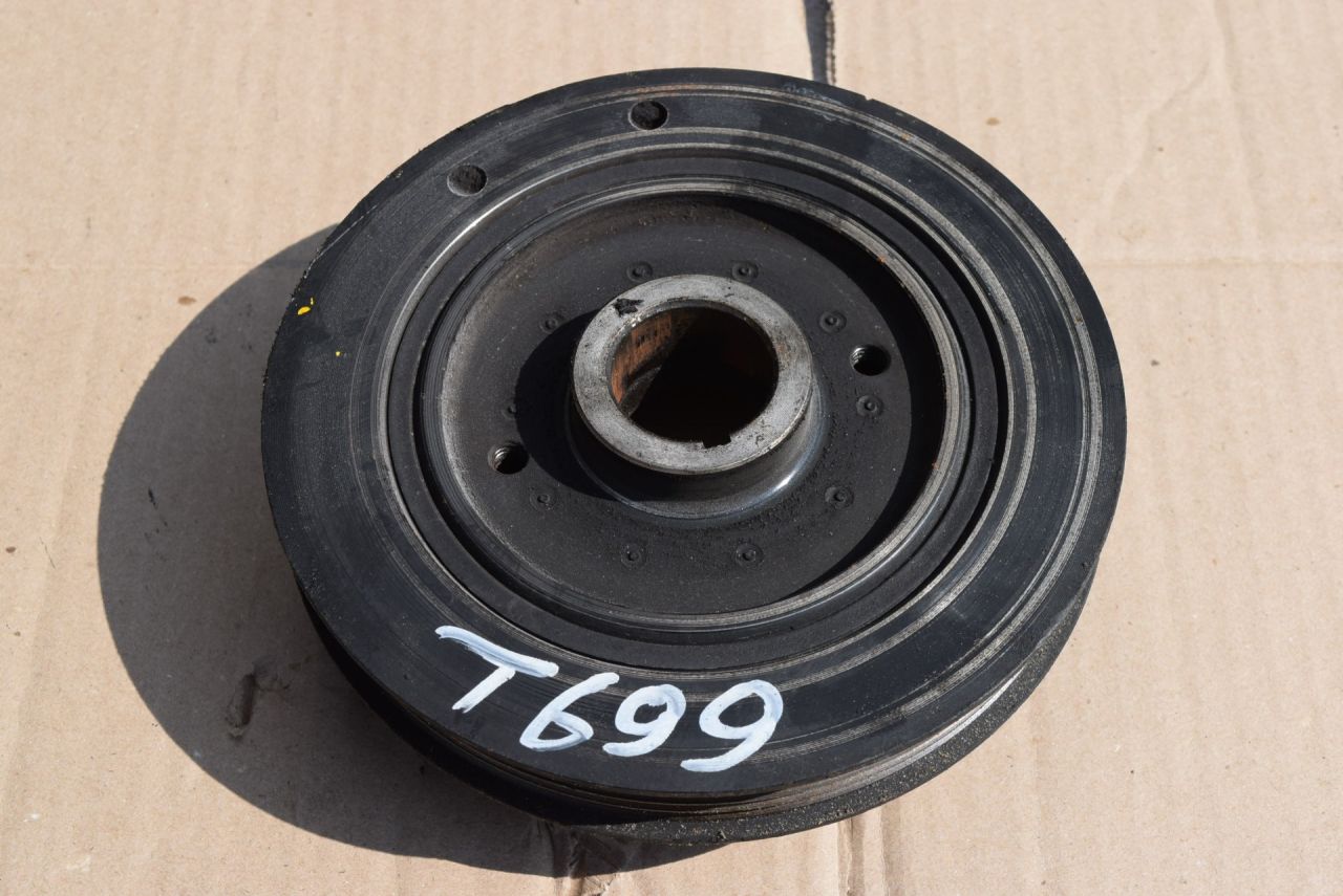 шкив коленвала Toyota Corolla Verso 1 поколение 2002, 2.0 л., 1CD-FTV, дизель, МКПП - фото №1