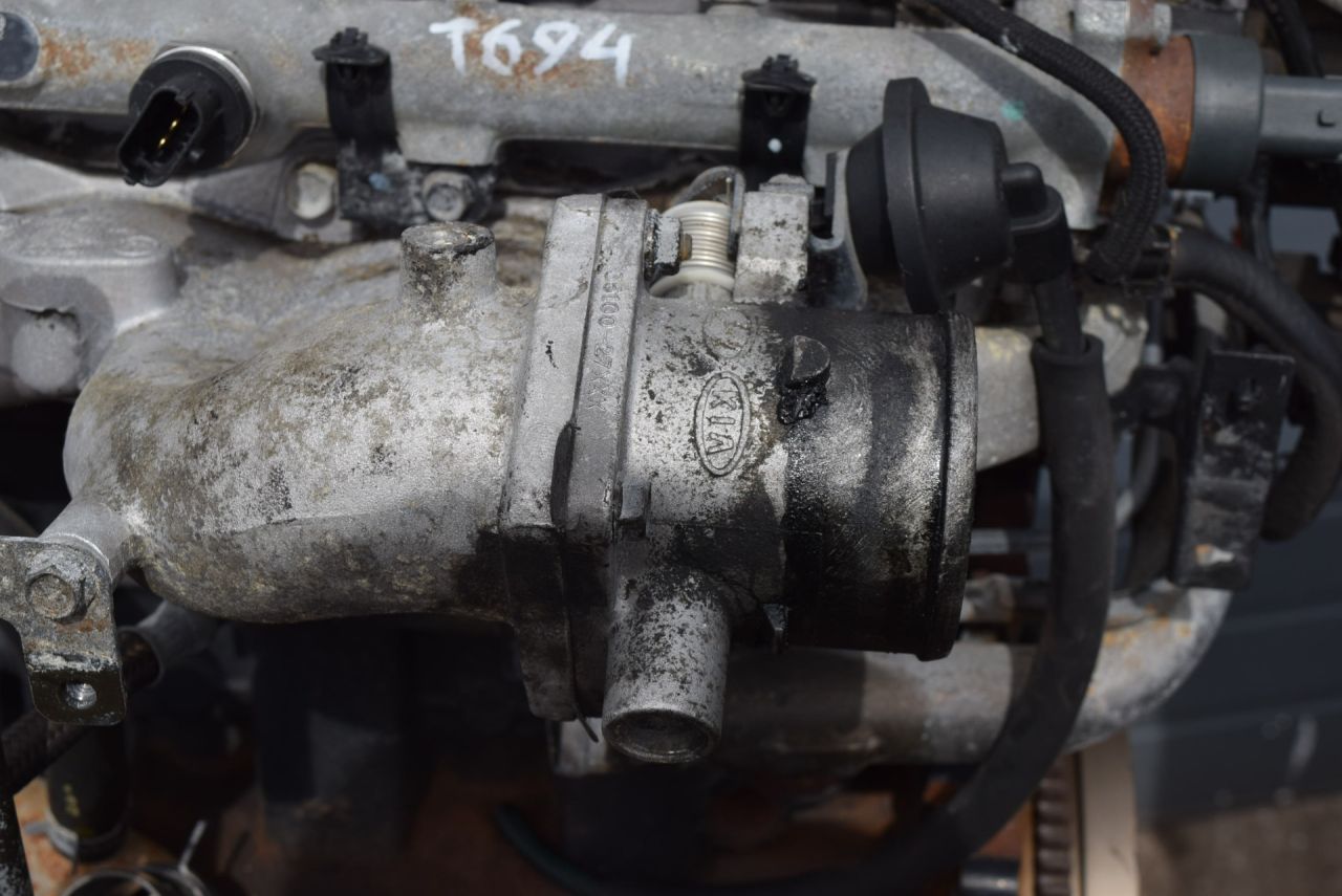 заслонка дроссельная Hyundai Tucson 1 поколение 2004, 2.0 л., дизель, МКПП, 3510027XXX - фото №1