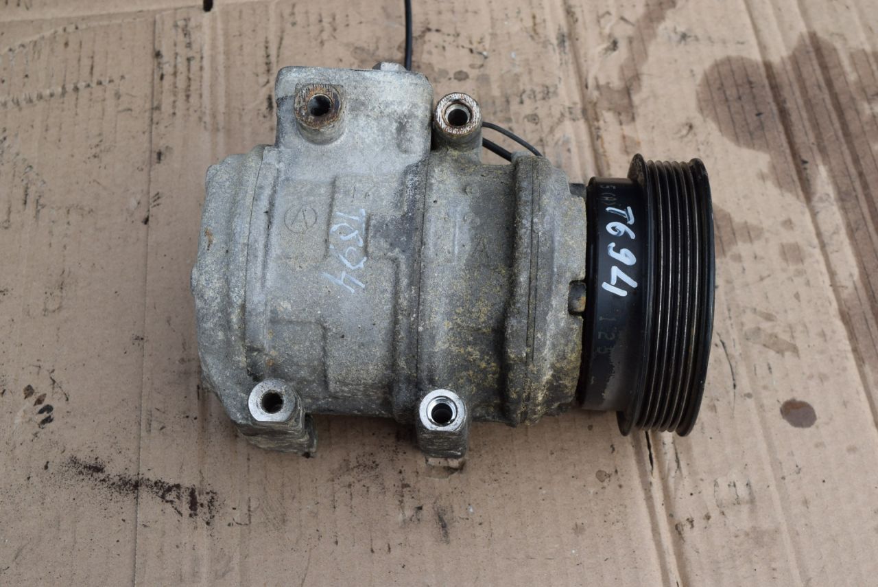 компрессор кондиционера Hyundai Tucson 1 поколение 2004, 2.0 л., дизель, МКПП, 1625019100 - фото №1
