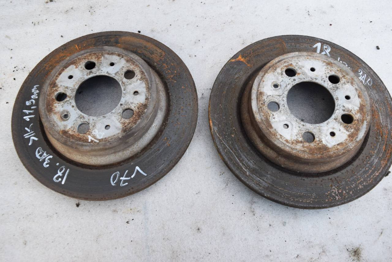 диск тормозной задний Volvo V70 2 поколение 2003, 2.4 л., Ti, B 5244 T3, бензин, МКПП, универсал, передний привод - фото №1