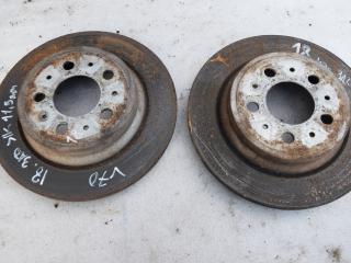 диск тормозной задний Volvo V70 2 поколение 2003, 2.4 л., Ti, B 5244 T3, бензин, МКПП, универсал, передний привод