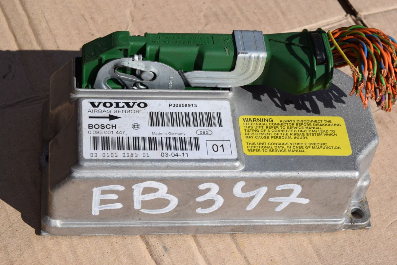 блок AirBag Volvo XC90 1 поколение 2003, 2.4 л., D 5244 T, дизель, АКПП, 30658913, 0285001447, P30658913 - фото №1