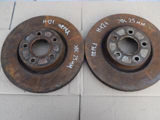 диск тормозной передний Volvo C30 1 поколение 2007, 2.5 л., Ti, бензин, МКПП, серый, хетчбэк 3 дв., передний привод, 31262718, 31362411