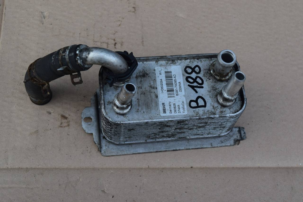 радиатор АКПП Volvo XC60 1 поколение 2009, 2.4 л., D5, D 5244 T10, дизель, АКПП, полный подключаемый привод, 6G917A095AD - фото №1