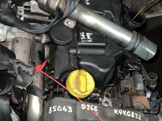 двигатель Renault Megane 3 поколение 2009, 1.5 л., K9K 832, дизель, 6МКПП, хетчбэк 5 дв., K9KG832, K9K832