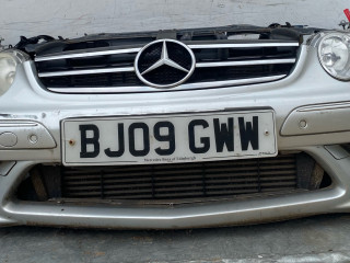 передняя часть (ноускат) в сборе Mercedes-Benz CLK-Класс C209/A209 [рестайлинг] 2009, 2.2 л., OM 646.966, дизель, АКПП, купе