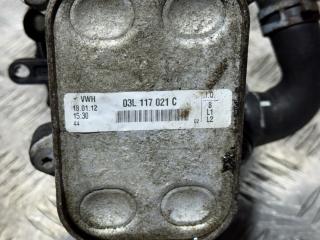 корпус масляного фильтра Skoda Fabia 2 поколение [рестайлинг] 2012, 1.6 л., CAYA, дизель, 5МКПП, универсал, 03L117021C, 03L115389C