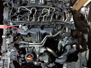 двигатель SEAT Exeo 1 поколение 2010, 2.0 л., CAGA, дизель, 6МКПП, универсал, CAG, CAGA