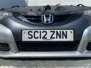 передняя часть (ноускат) в сборе Honda Civic 9 поколение [рестайлинг] 2013, 1.8 л., R18Z4, бензин, 6МКПП, хетчбэк 5 дв.