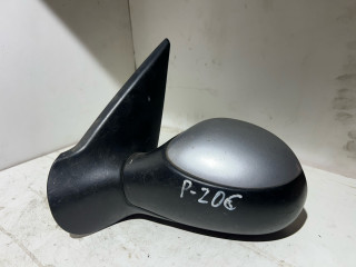 зеркало наружное левое Peugeot 206 1 поколение 2001, gainsboro, хетчбэк 5 дв.