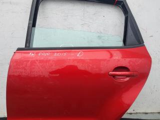 дверь задняя левая Volkswagen Polo 5 поколение 2015, 1.6 л., бензин, 5МКПП, хетчбэк 5 дв.