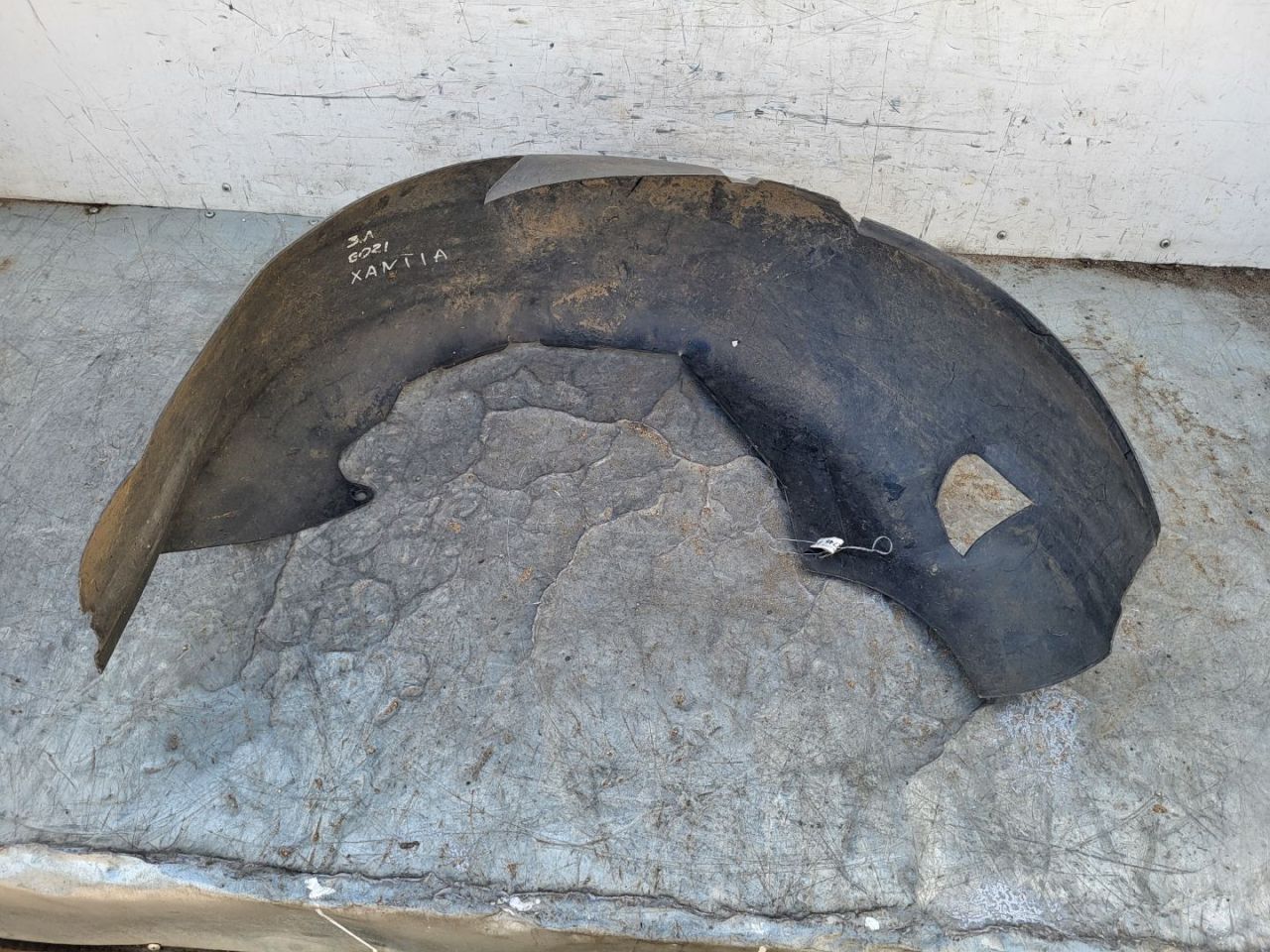 защита арок задняя левая (подкрылок) Citroen Xsara 1 поколение 1997, 2.0 л., бензин, хетчбэк 5 дв. - фото №1