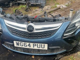 передняя часть (ноускат) в сборе Opel Zafira 3 поколение (C) 2015, 1.4 л., B 14 NET, бензин, 6МКПП, минивэн