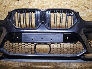 бампер передний BMW X6 M F96 2021, 4.4 л., S63 B44 B, бензин, АКПП, 475 black saphire metallic, внедорожник 5 дв., полный привод, 8081634