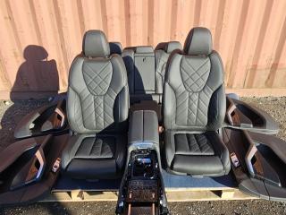 салон (комплект сидений) BMW X6 G06 [рестайлинг] G06 2024, 3.0 л., B58B30, бензин, АКПП, 416 carbon-schwarz, внедорожник 5 дв., полный привод