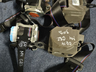 ремень безопасности комплект BMW M4 G82/G83 G82 2022, 3.0 л., S58B30A, бензин, АКПП, c4p (brooklyn grey metallic), купе, полный привод, правый руль, 8097753, 8097754, 8097740, 8097739
