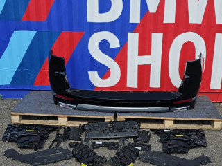 бампер задний BMW X7 G07 [рестайлинг] G07 2023, АКПП, 475 black-sapphire metallic, внедорожник 5 дв., полный привод, правый руль, 5B32845, 7209794, 7420658, 7429450, 7441093