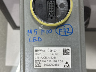 светодиодный LED модуль поворота фары BMW M5 F10 [рестайлинг] F10 2016, 4.4 л., S63 B44 B, бензин, робот, 490 (черный мат), седан, задний привод, правый руль, 63117354974