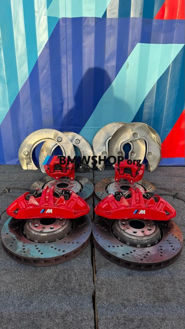 комплект тормозов BMW M2 G87 2024, 3.0 л., S58B30A, бензин, АКПП, c4p, купе, задний привод, правый руль, 7889661, 9501997, 9501998, 7889663, 7889662, 7889664 - фото №1