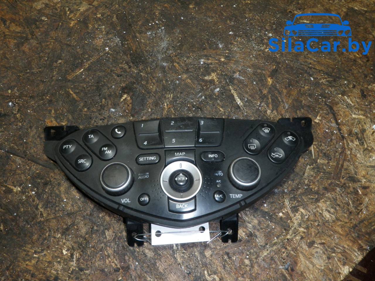 блок управления печки / климат-контроля Nissan Primera P12 2005, 1.9 л., дизель, 28395AV620 - фото №1