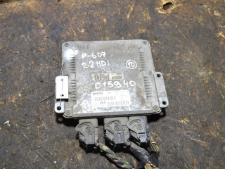 блок управления двигателем Peugeot 607 1 поколение 2004, 2.2 л., HDi, дизель, 0281011393