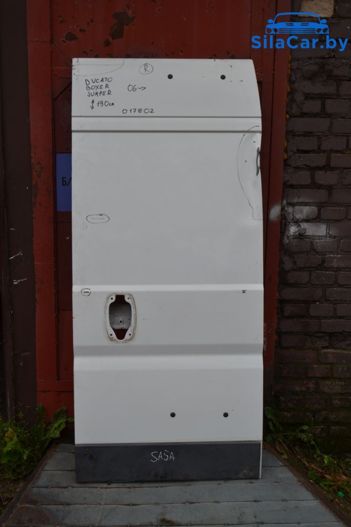 дверь задняя распашная правая Fiat Ducato 3 поколение 2010 - фото №1