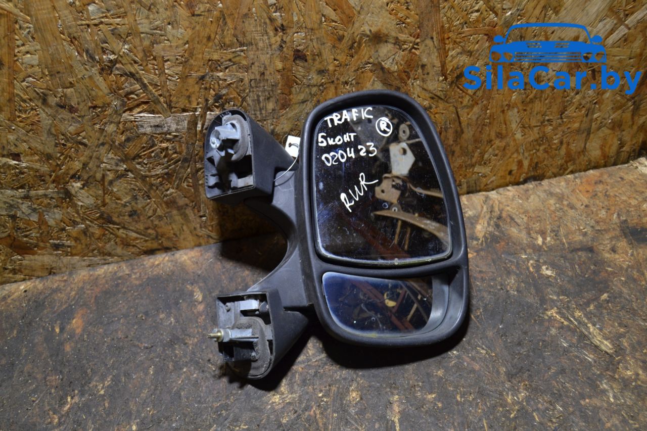 зеркало наружное правое Renault Trafic 2 поколение 2001, 1.9 л., DCi, дизель - фото №1